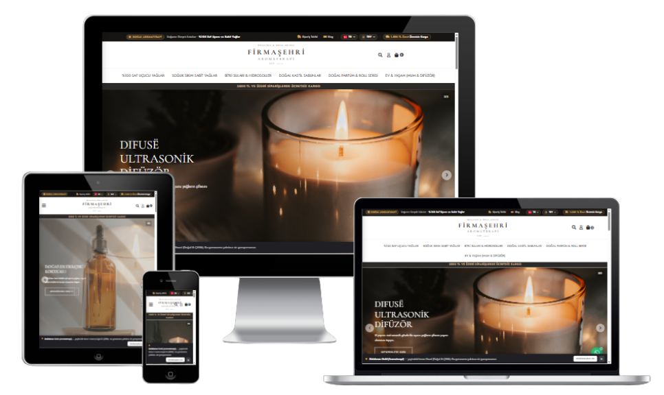 Gold E-Ticaret Teması