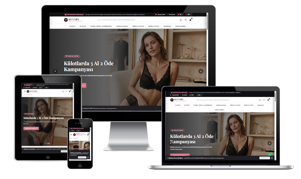 Kuvars E-Ticaret Teması