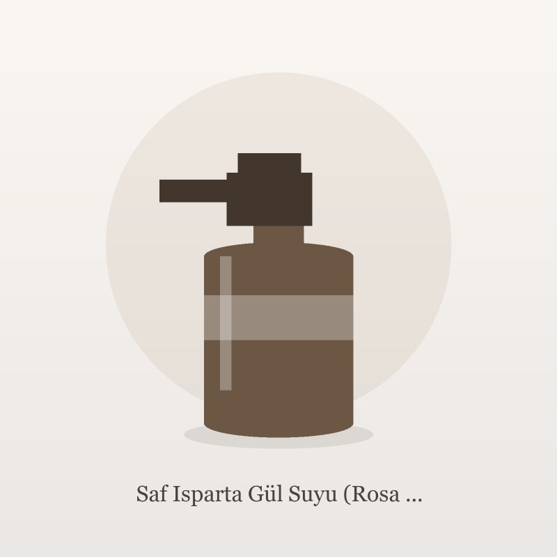 Saf Isparta Gül Suyu (Rosa Damascena) 100 ml