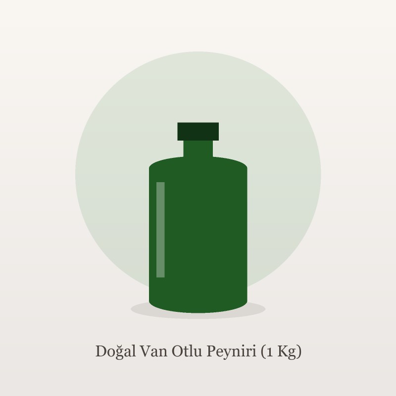 Doğal Van Otlu Peyniri (1 Kg)