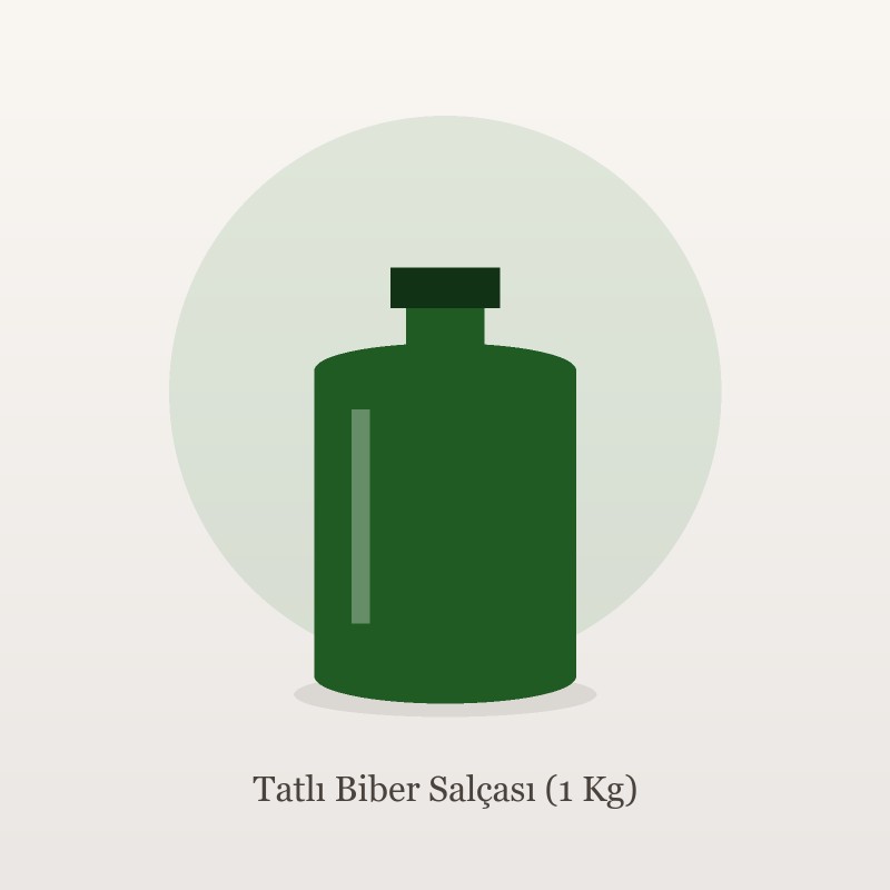 Tatlı Biber Salçası (1 Kg)
