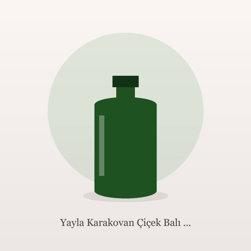 Yayla Karakovan Çiçek Balı (1 Kg)
