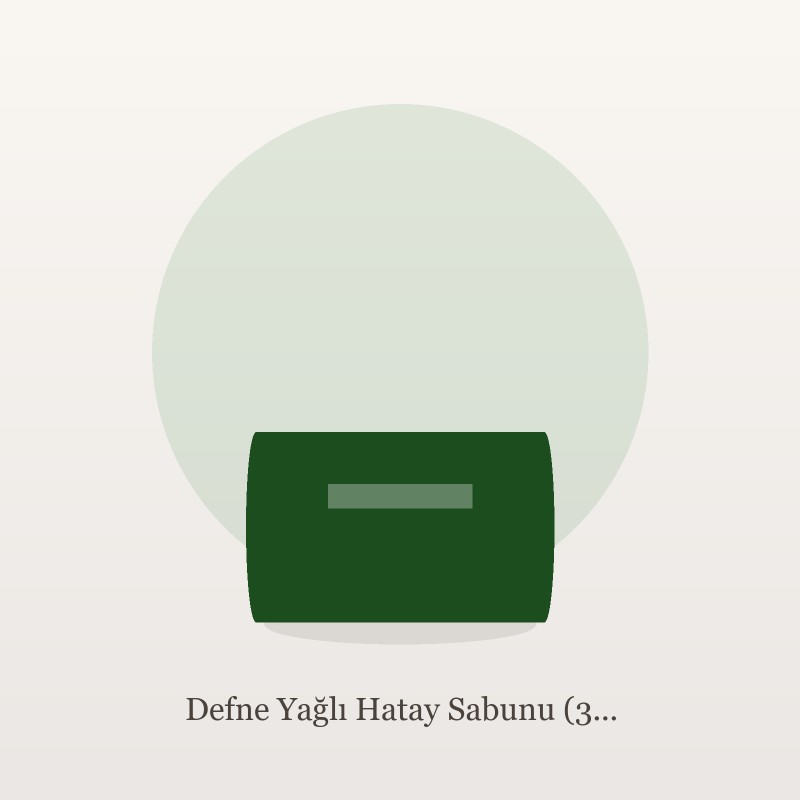 Defne Yağlı Hatay Sabunu (3'lü Paket)